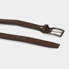 Men's Brown Pu Formal Belt, , large image number null