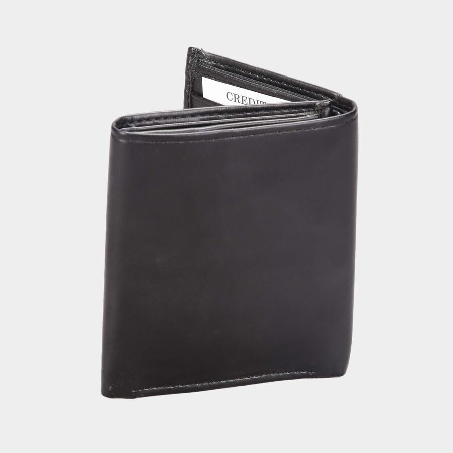 Men's Tri Fold Wallet, Polyurethane, , large image number null