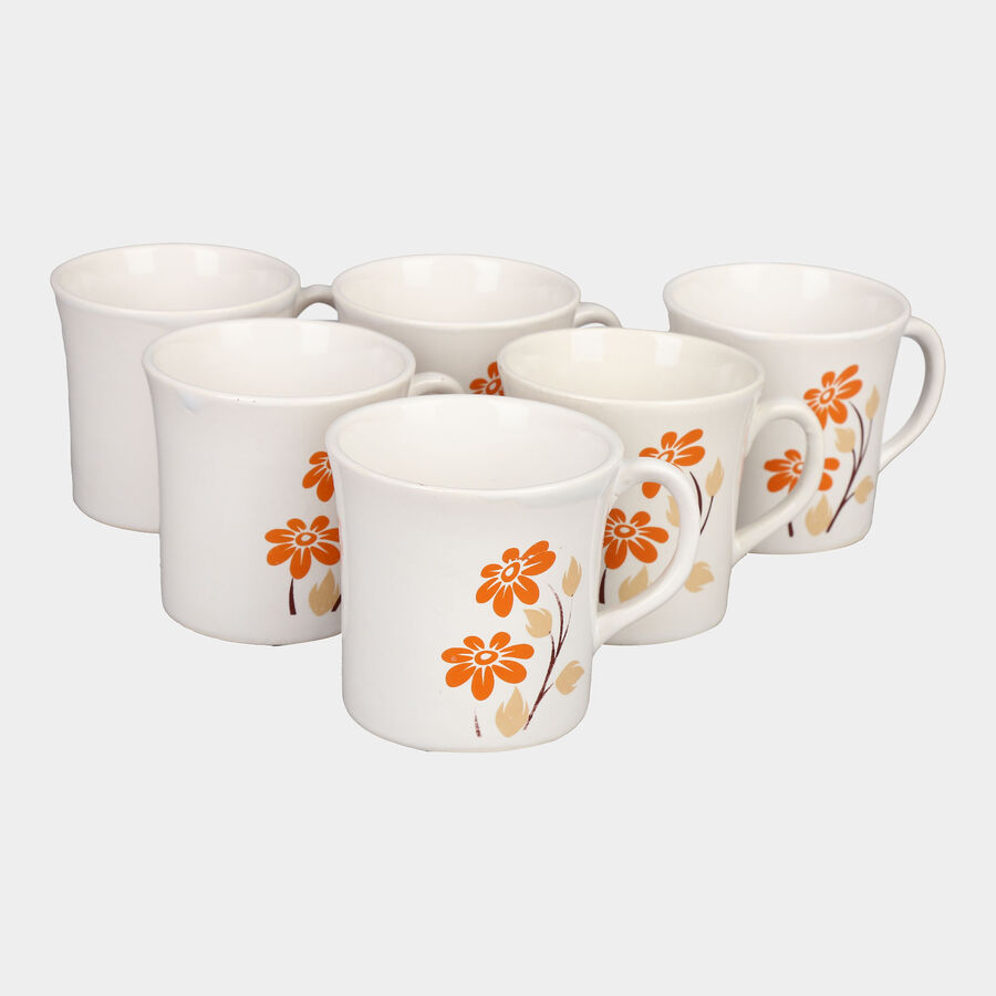 120 ml Stoneware Cup, Set of 6, , large image number null