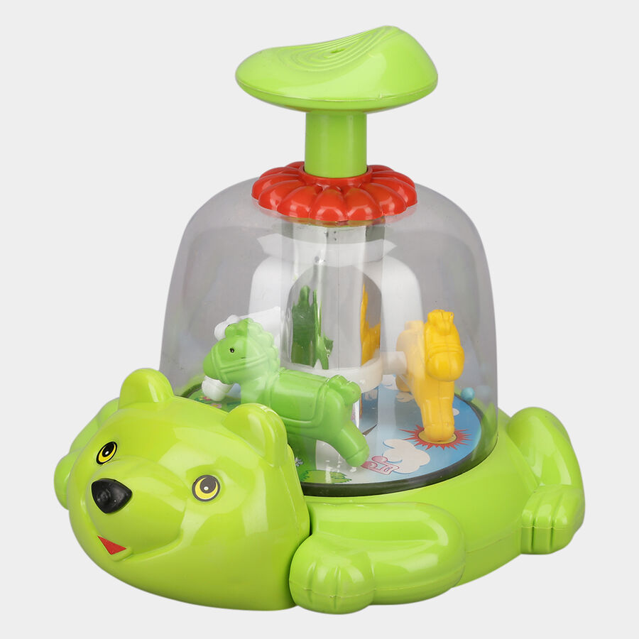 Kid's Pony Push N Spin Ball, , large image number null