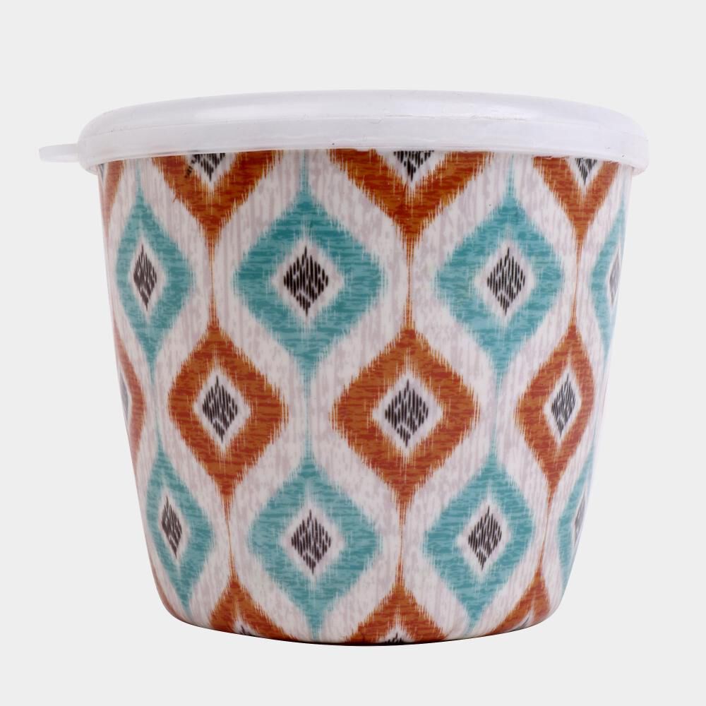 Home Finery                         Melamine Snack Jar With Lid