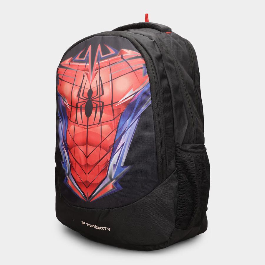 Spiderman Kid's Black Fabric Bag, , large image number null