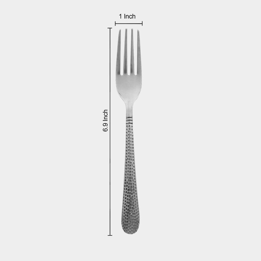 Set of 6 Steel Baby Forks, , large image number null