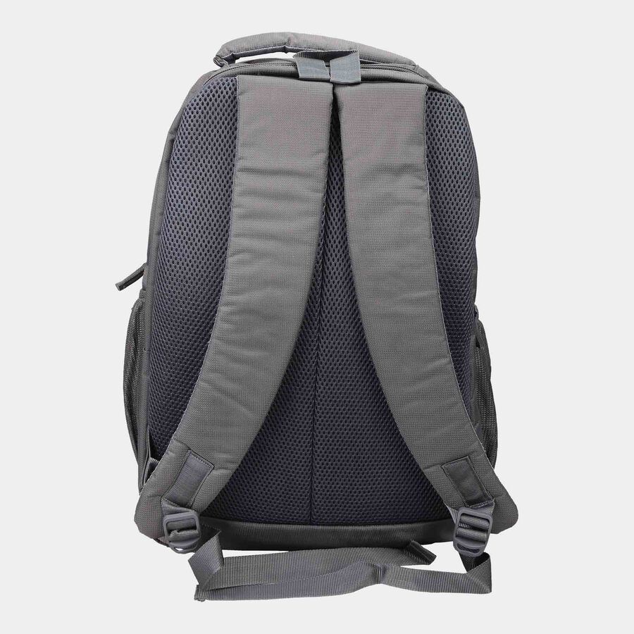 Dark Grey Polyester Backpack, Medium Size, 25 L, , large image number null