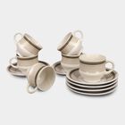 160ml Bone China Cup & Saucer Set of 6, , small