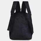 Women's Black Canvas Backpack, , small image number null