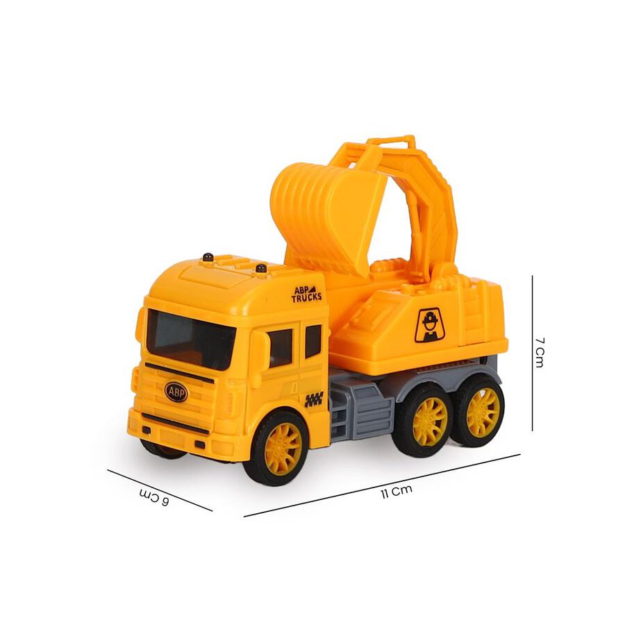Kid's Yellow Plastic Car, , large