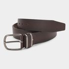 Men's Brown Pu Casual Belt , , small