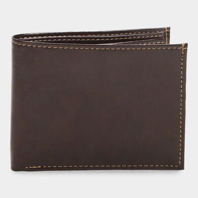 Men's Bi-Fold Polyurethane Wallet