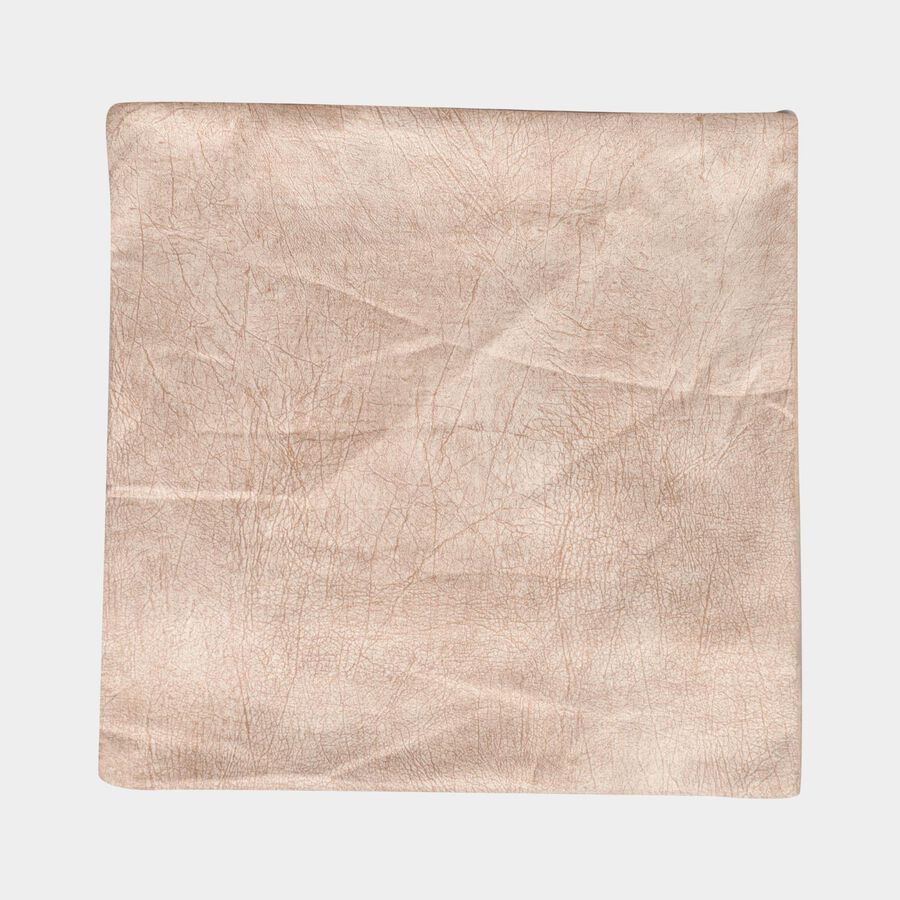 Beige Polyester Cushion Cover, , large image number null