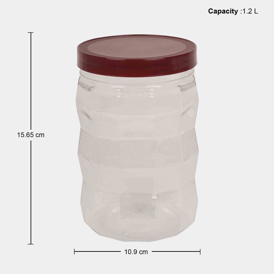 1.2L Plastic Container Set of 2, , large