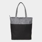 Women's Grey Fleece Tote Bag, , small image number null