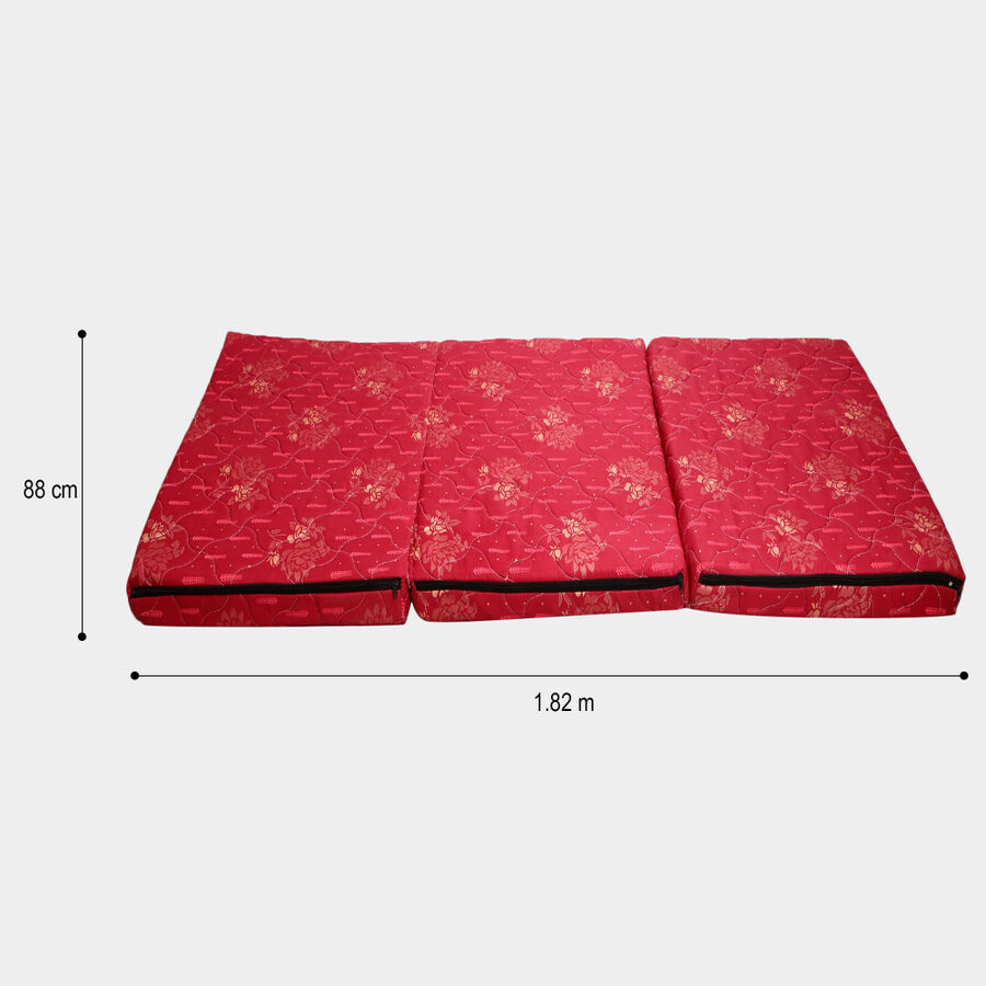 Red Polyester Mattress, , large image number null