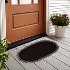Brown Polyester Door Mat, , small image number null