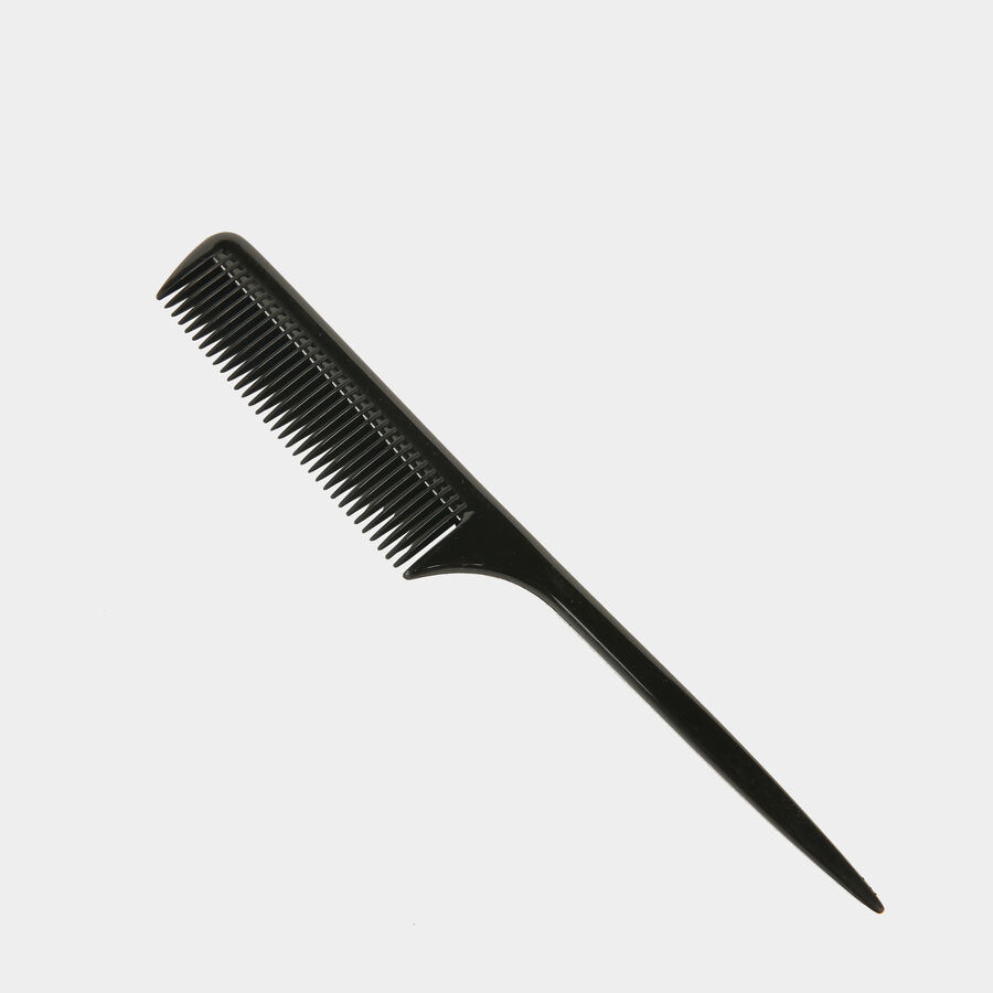 Plastic Hair Comb, Set of 2 - Colour/Design May Vary, , large image number null
