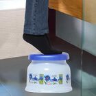 Blue Plastic Bath Stool, , small image number null