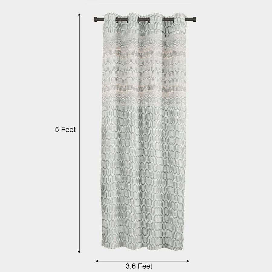 5ft. Light Green Window Curtain, , large image number null