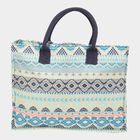 Women's Printed Canvas Shopping Bag, Medium, , small image number null
