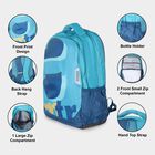 Light Blue Polyester Backpack, , large image number null