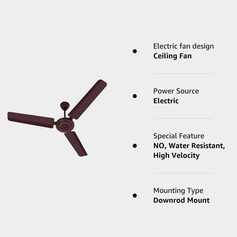 Ceiling Fan High Speed 1200 mm , , large image number null