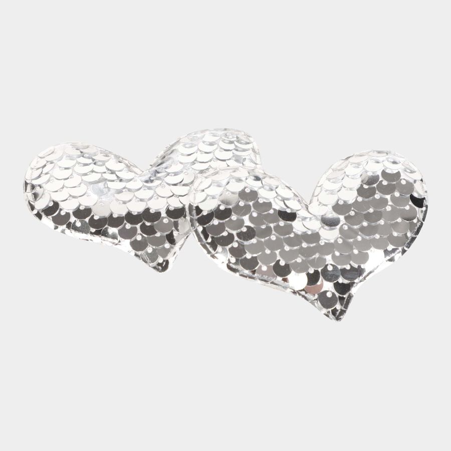 Women's Plastic Hair Clip, 2 Units, , large image number null