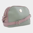 Women's Polyurethane Zipper Handbag, , small image number null