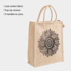 Women Printed Black Shopping Bag, , small image number null
