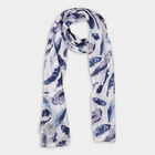 Women's White Cotton Scarfs, , small image number null
