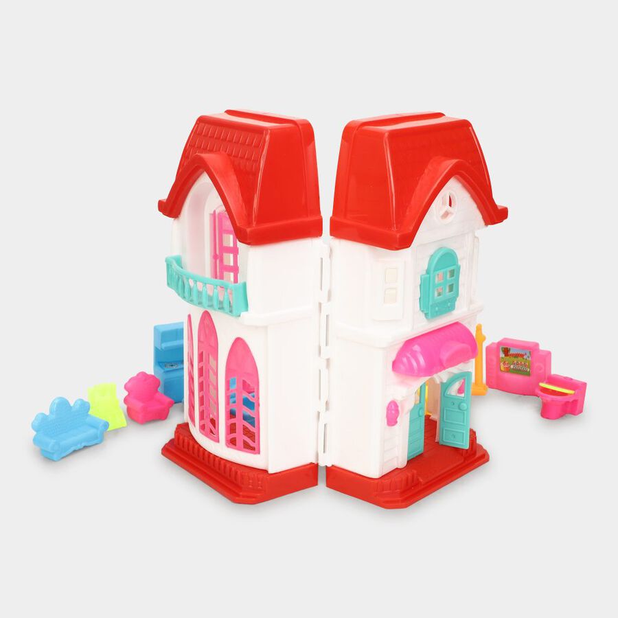 Kid's Plastic Doll House, , large image number null