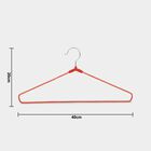 Steel Cloth Hanger Set of 6, , small image number null