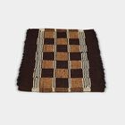 Brown Polyester Cotton Door Mat, , small image number null