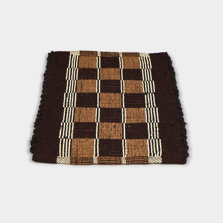 Brown Polyester Cotton Door Mat, , large image number null