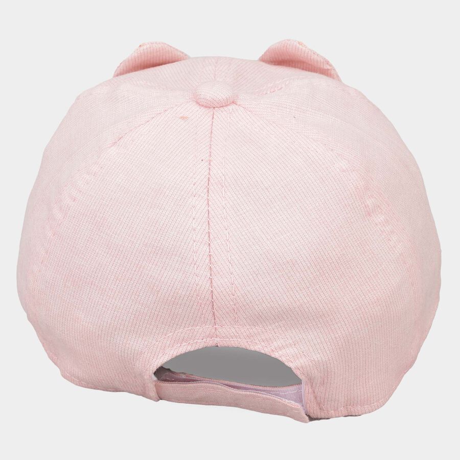 Kids' Pink Nylon/Polyester Cap, , large image number null