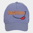 Kids' Blue Canvas Cap, , small image number null