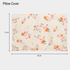 Off White Microfiber Double Bedsheet, , small image number null