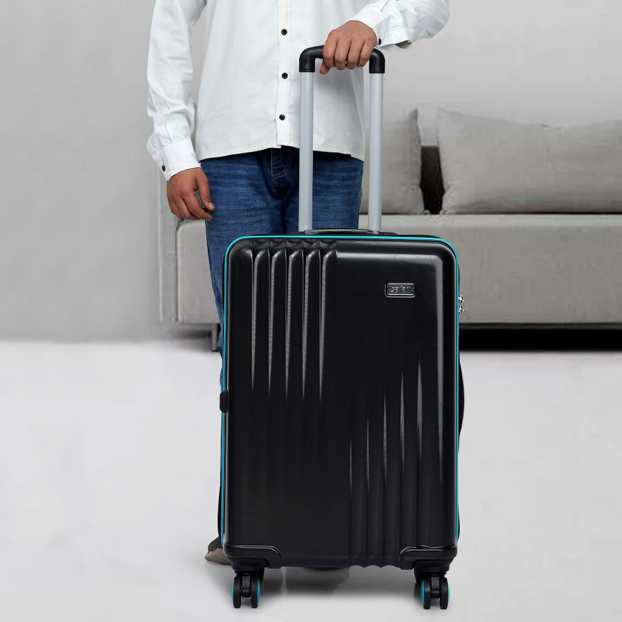 8-Wheel Polypropylene Hard Case Trolley, Medium, , large