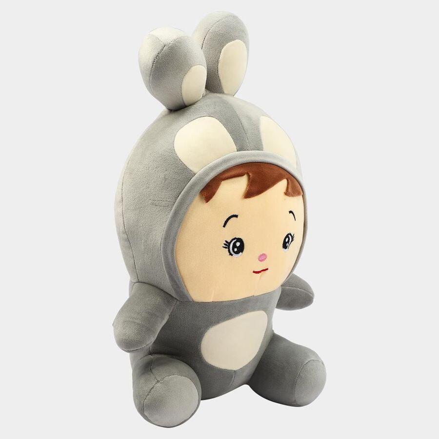 Kid's Soft Cartoon Baby Doll Plush Toy, , large