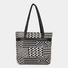 Women's Black Fabric-Polyester Tote Bag, , small image number null