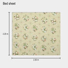 120 GSM Green Polycotton Double Bedsheet, , small image number null