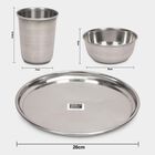 Stainless Steel Dinner Set, , small image number null