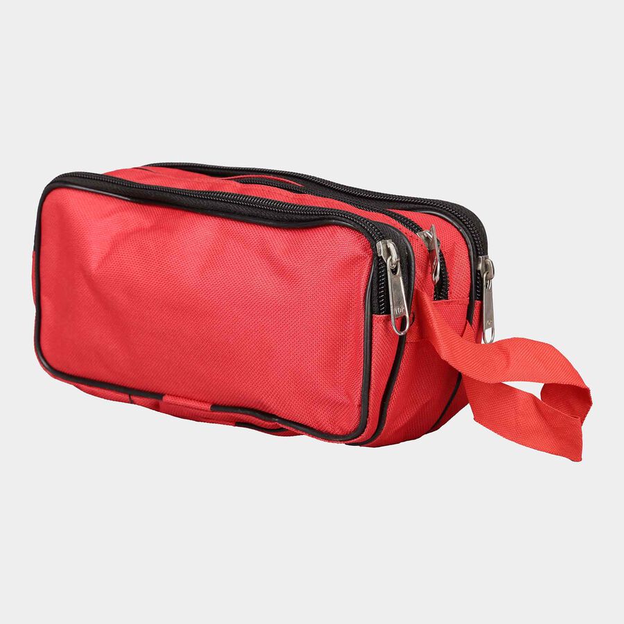 3-Zipper Multipurpose Pouch, , large image number null