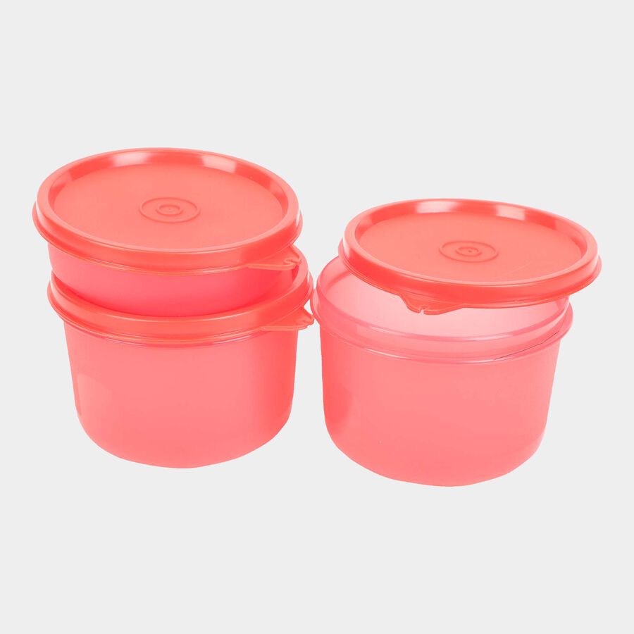 Plastic Lunch Box - 3 Containers With Bag, , large image number null