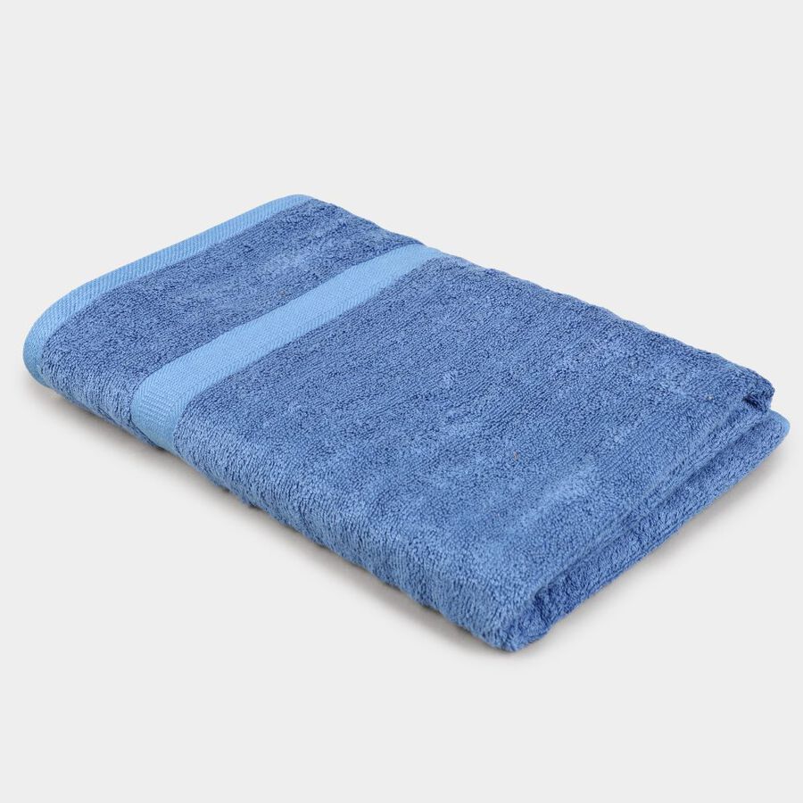 480 GSM Blue Cotton Bath Towel, , large image number null