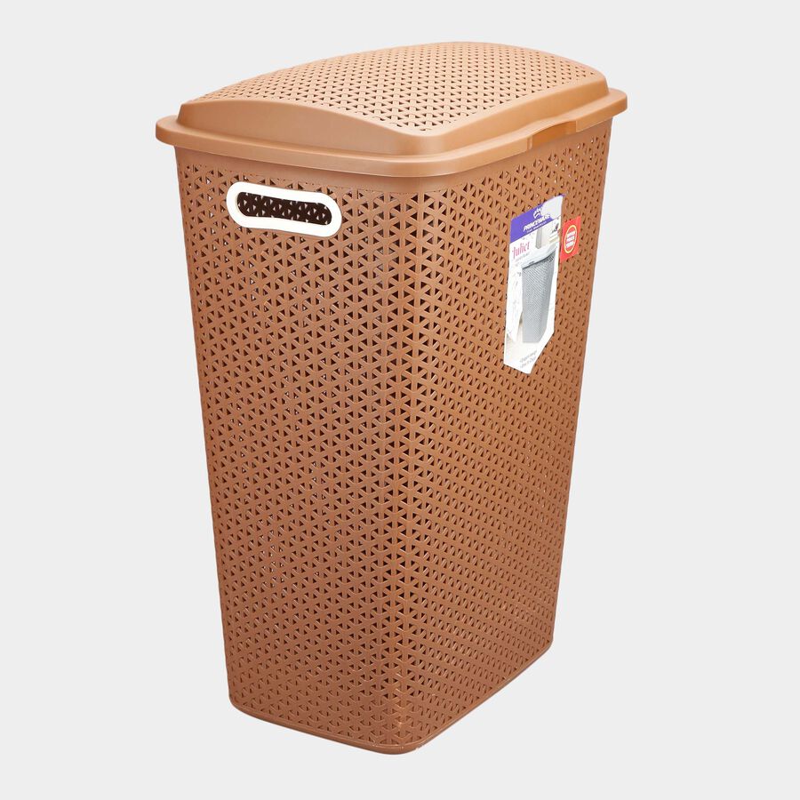 53 L Plastic Laundry Basket, , large image number null