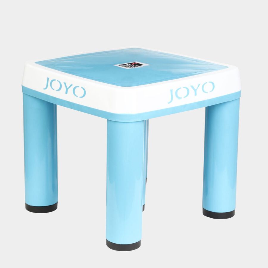 Blue Plastic Bath Stool, , large image number null