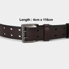 Men's Polyurethane Brown PU Belt, , small