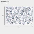 Blue Cotton Double Bedsheet With Pillow Cover, , small image number null
