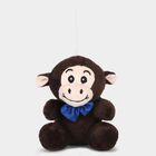 Kid's Cute Mini Monkey Plush Toy with Hanging String, , small