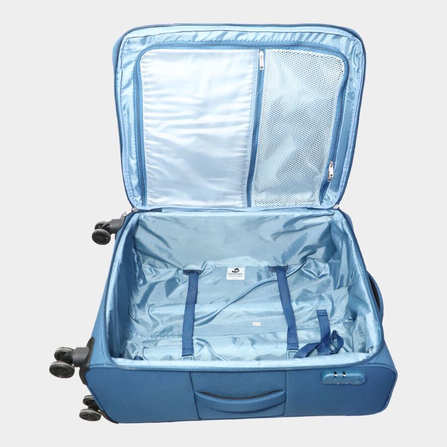 8-Wheel Polyester Soft Case Trolley, Medium, , large image number null