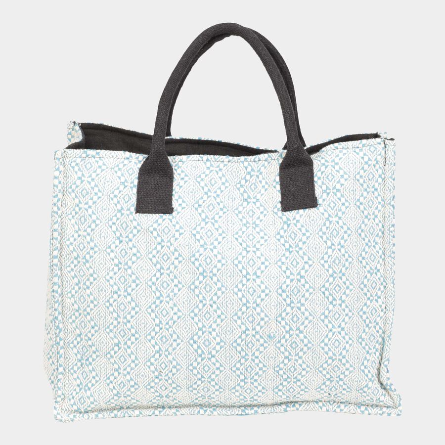 Women's Printed Canvas Tote Bag, Large, , large image number null